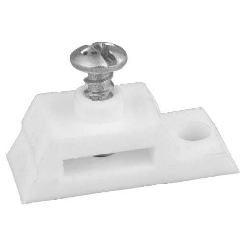 Soporte Plástico para Varilla Visillo con Tornillo